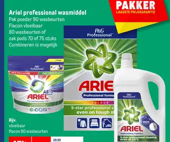 Makro Ariel professional wasmiddel per stuk aanbieding