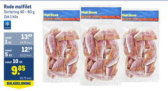Makro Rode mulfilet aanbieding