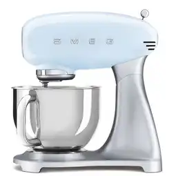 Bol.com Smeg smf02pbeu - keukenmachine - pastelblauw - 800 w aanbieding