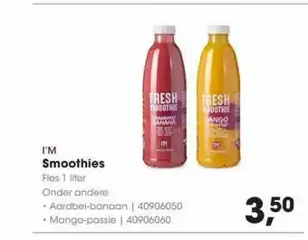 HANOS I'm smoothies aanbieding