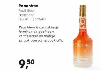 HANOS Peachtree perziklikeur aanbieding