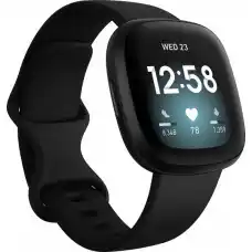 MediaMarkt Fitbit versa 3 zwart aanbieding