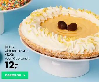 HEMA Paas citroenroomvlaai aanbieding