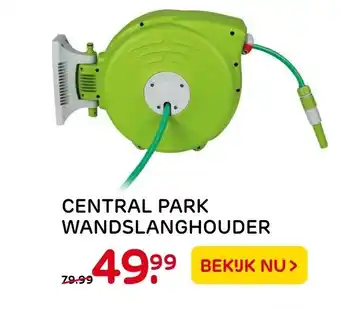 Praxis Central Park Wandslanghouder aanbieding