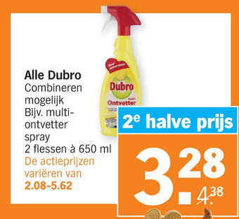 Albert Heijn Alle Dubro aanbieding