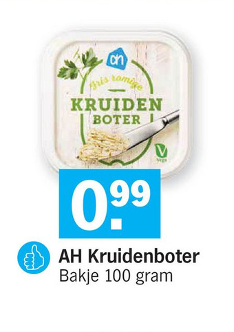 Albert Heijn AH Kruidenboter aanbieding