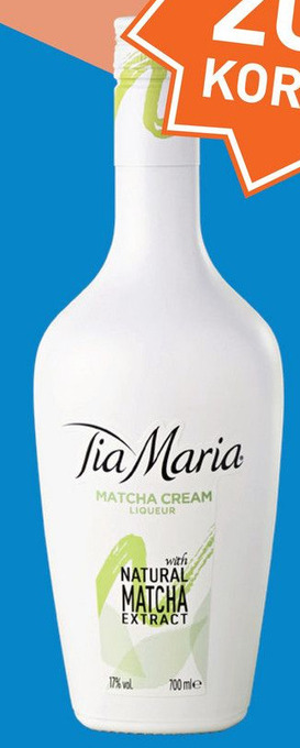 Gall & Gall Tia Maria Matcha Cream Liqueur 70CL Overig aanbieding