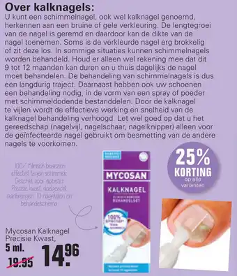 De Online Drogist Mycosan kalknagel precisie kwast 5 ml aanbieding