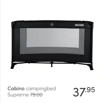 Baby & Tiener Cabino campingbed Supreme aanbieding