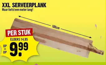 Dirck 3 XXL serveerplank 100 cm aanbieding