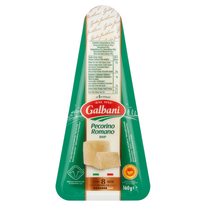 Galbani pecorino romano kaas 160g aanbieding bij Jumbo