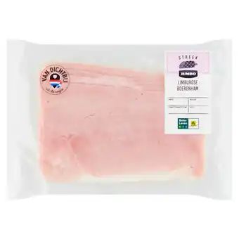 Jumbo Jumbo streek limburgse boerenham ca. 100g aanbieding