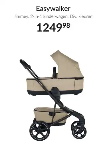 Babypark Easywalker jimmey, 2-in-1 kinderwagen. div. kleuren aanbieding