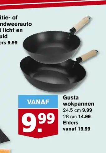 Hoogvliet Gusta wokpannen aanbieding