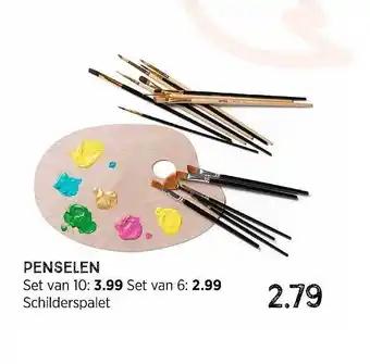 Xenos Penselen aanbieding