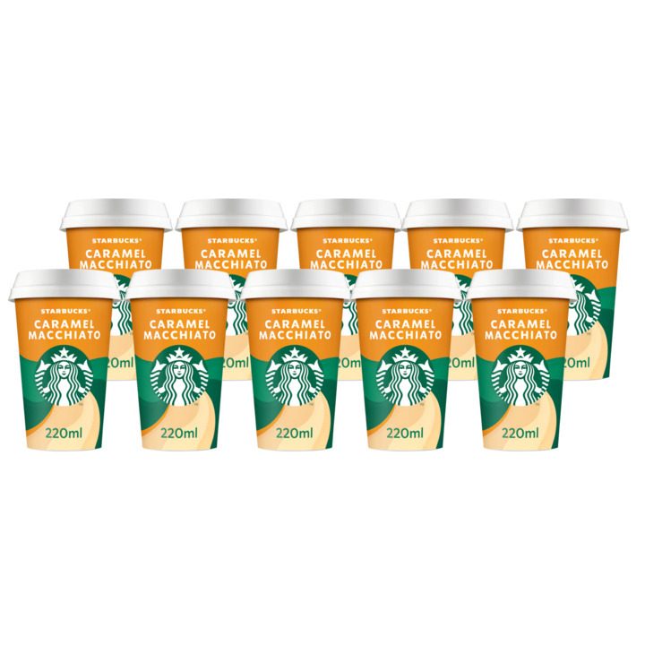 Starbucks caramel macchiato flavour 10 x 220ml aanbieding bij Jumbo