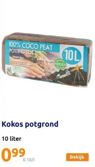 Action Kokos potgrond aanbieding