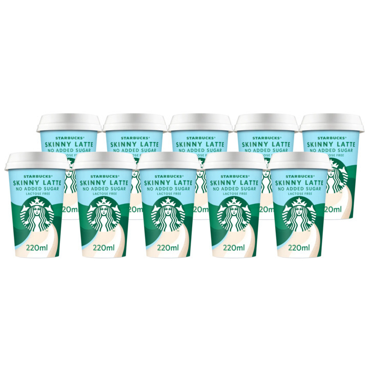Starbucks skinny latte lactose free 10 x 220ml aanbieding bij Jumbo