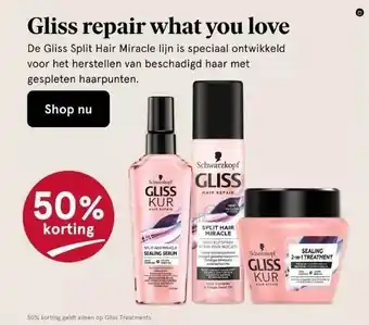 Etos Gliss repair what you love aanbieding