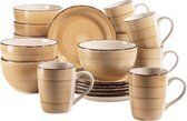 Bol.com Servies voor 6 personen combiservies met eetborden dessertborden soepborden aanbieding