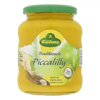 Jumbo Kühne traditionele piccalilly zoetzuur 360g aanbieding