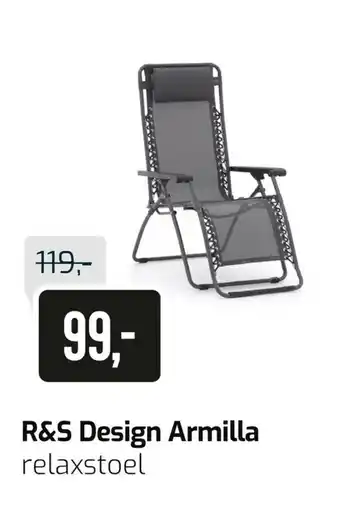 Kees Smit Relaxstoel R&S Design Armilla aanbieding