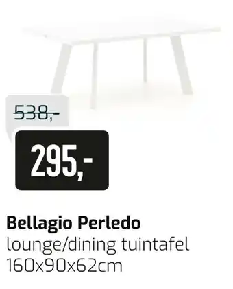 Kees Smit Bellagio Perledo lounge/dining tuintafel aanbieding