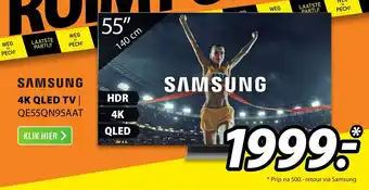 Expert Samsung 4k qled tv aanbieding