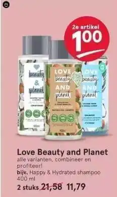 Etos Love beauty and planet aanbieding