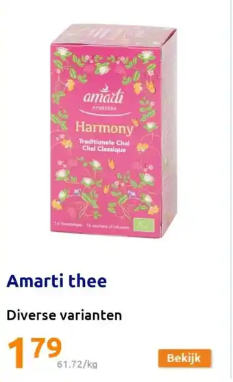 Action Amarti thee aanbieding