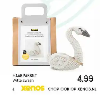 Xenos Haakpakket Witte Zwaan aanbieding