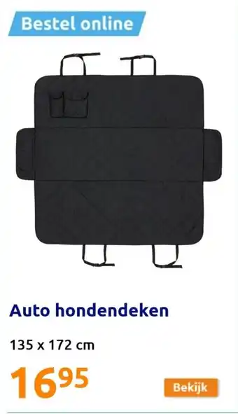 Action Auto hondendeken 135 x 172cm aanbieding