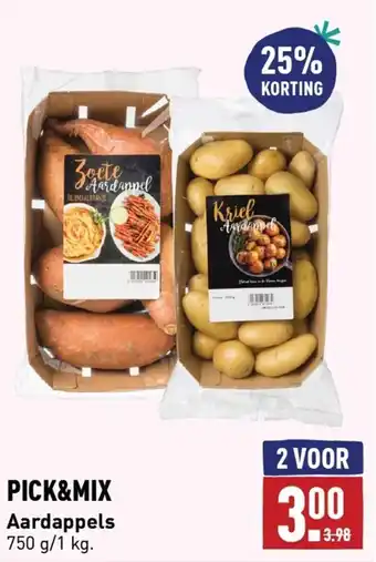 ALDI Pick&mix aardappels 750g aanbieding