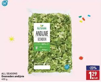 ALDI All seasons gesneden andijvie 400g aanbieding