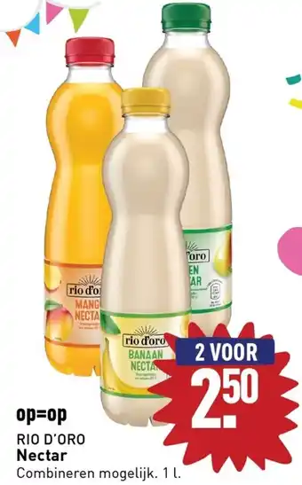 ALDI Rio d'oro nectar 1L aanbieding