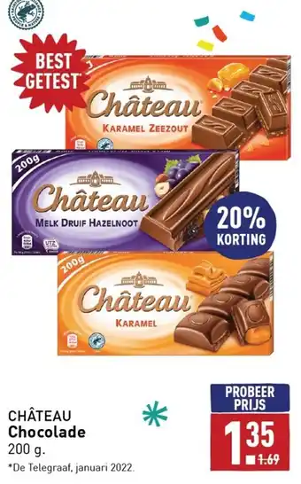 ALDI Chateau chocolade 200g aanbieding