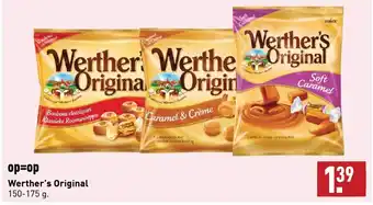 ALDI Werther's original 150-175g aanbieding