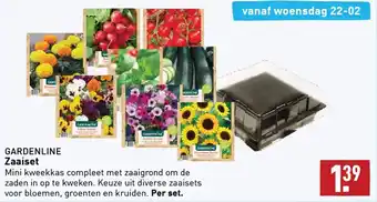 ALDI Gardenline zaaiset per set aanbieding