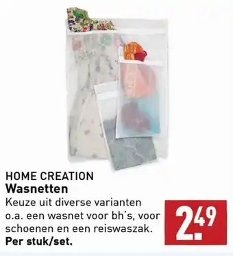 ALDI Home creation wasnetten per stuk aanbieding