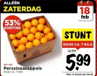 Vomar Voordeelmarkt Perssinaasappels aanbieding