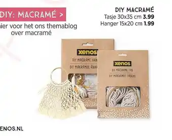 Xenos DIY Macramé aanbieding