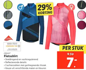 Lidl Damesfietsshirt aanbieding