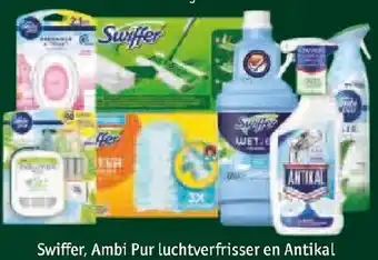 Kruidvat Swiffer, ambi pur luchtverfrisser en antikal aanbieding