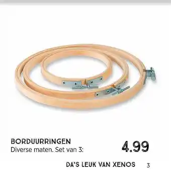 Xenos Borduurringen aanbieding