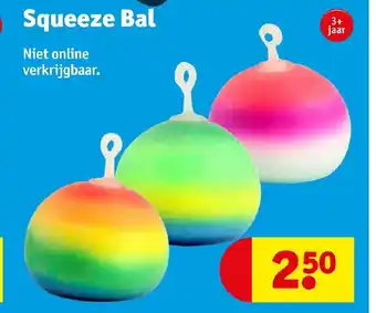 Kruidvat squeeze bal aanbieding