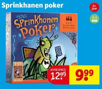 Kruidvat Sprinkhanen poker aanbieding