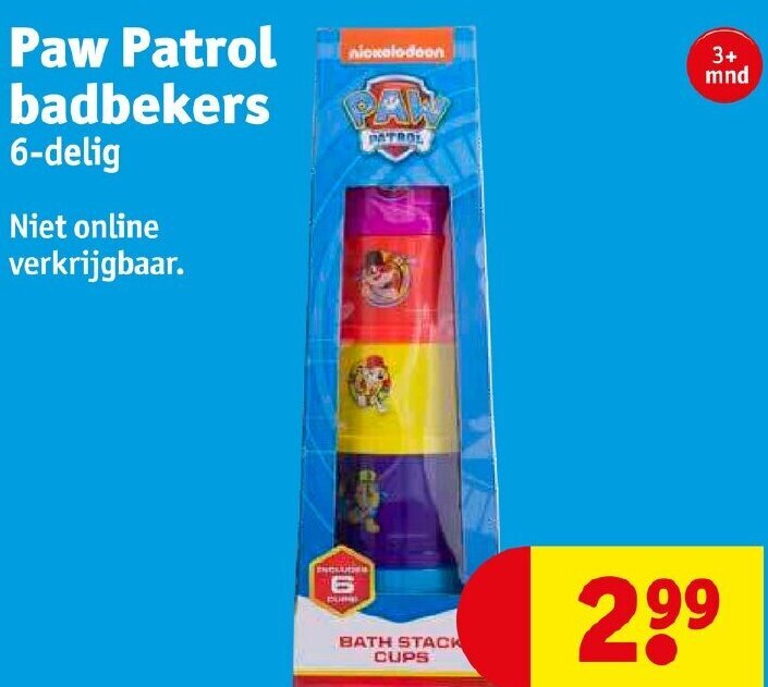 Paw patrol tas discount kruidvat