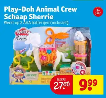 Kruidvat Play-doh animal crew schaap sherrie aanbieding