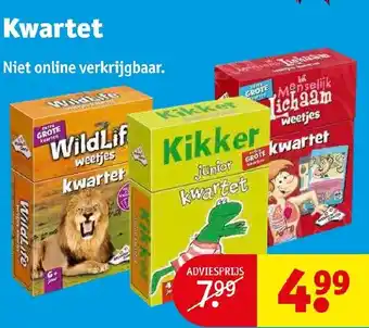 Kruidvat Kwartet aanbieding