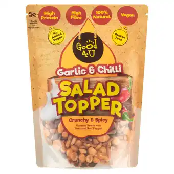 Jumbo Good4u garlic & chilli salade topper 125g aanbieding